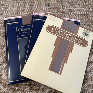 New Charter Club Classic Sheers Style 1080 Color Nude Size D